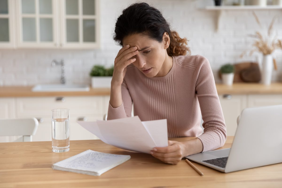 A woman is stressed that her FMLA has been denied. Chicago employment attorney can help.